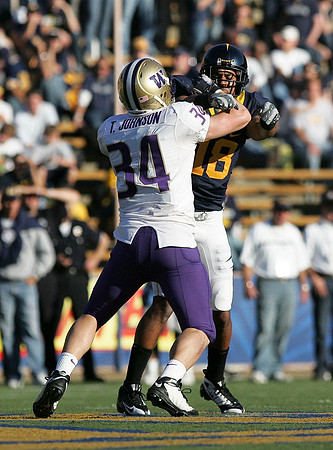 Cal Football vs Washington