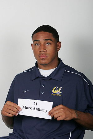 Cal Football Head Shots