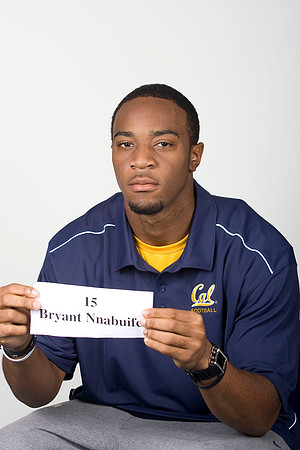 Cal Football Head Shots