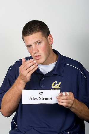 Cal Football Head Shots