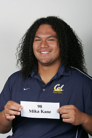 Cal Football Head Shots