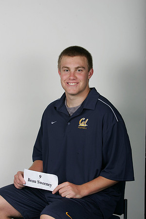 Cal Football Head Shots