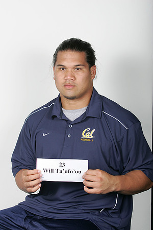 Cal Football Head Shots