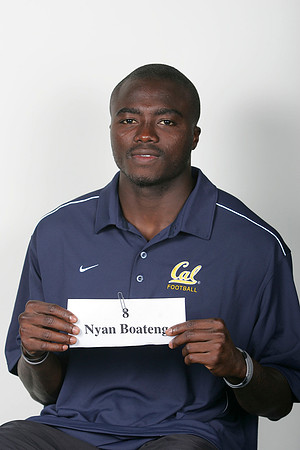 Cal Football Head Shots