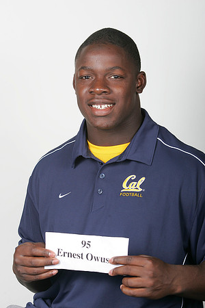 Cal Football Head Shots
