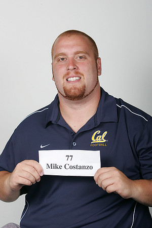 Cal Football Head Shots