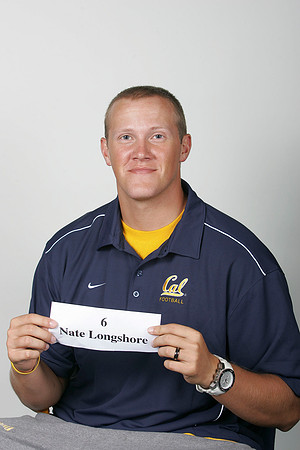 Cal Football Head Shots