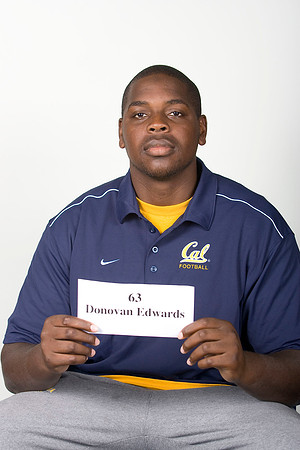Cal Football Head Shots