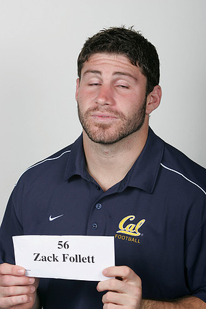 Cal Football Head Shots