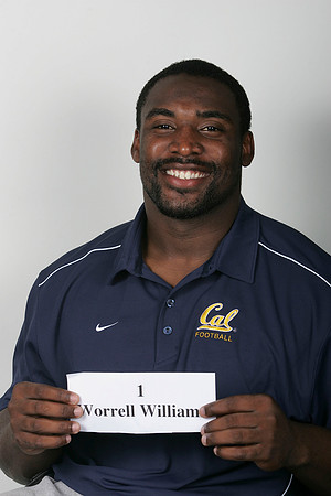 Cal Football Head Shots