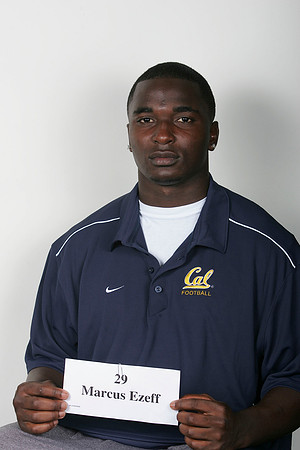 Cal Football Head Shots