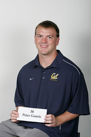 Cal Football Head Shots