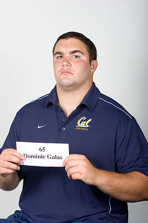 Cal Football Head Shots