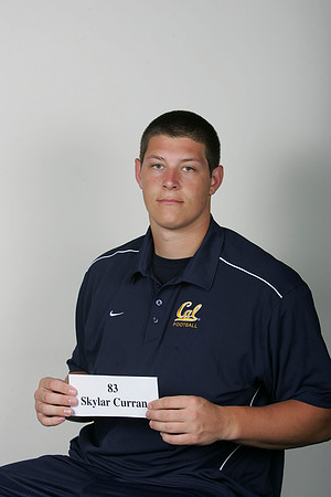 Cal Football Head Shots