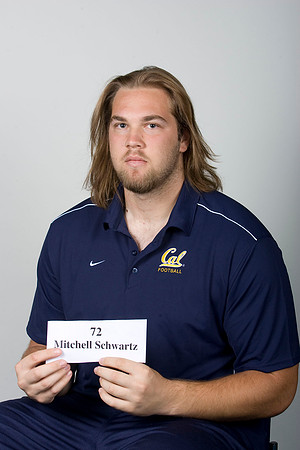 Cal Football Head Shots