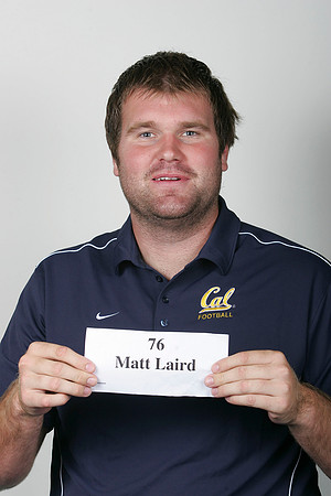 Cal Football Head Shots