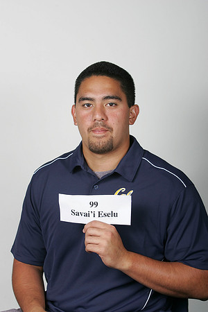 Cal Football Head Shots