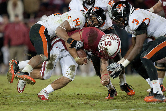 NCAA FOOTBALL 2010 - Nov 27 - Oregon State at Stanford