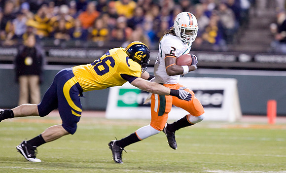Cal Football vs Miami