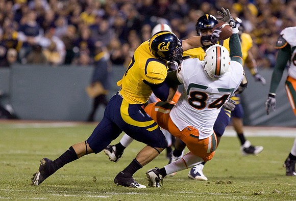 Cal Football vs Miami