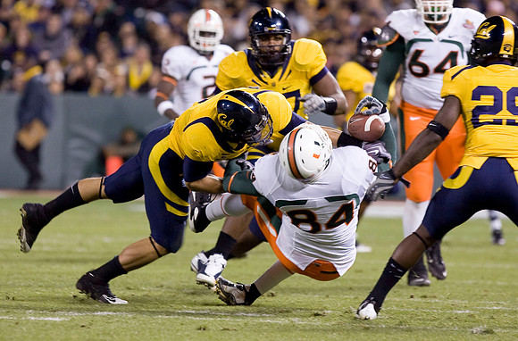Cal Football vs Miami
