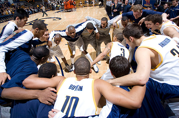 Cal Men's Basketball Team