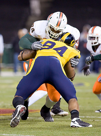 Cal Football vs Miami