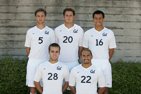 Cal Men's Soccer Head Shots