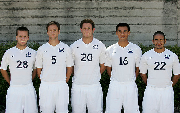 Cal Men's Soccer Head Shots