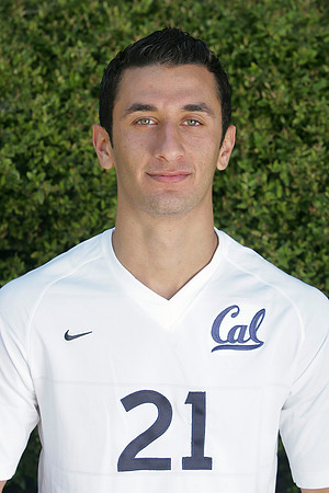 Cal Men's Soccer Head Shots