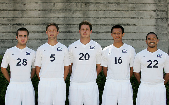 Cal Men's Soccer Head Shots