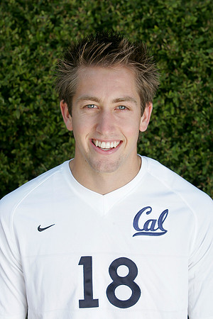 Cal Men's Soccer Head Shots