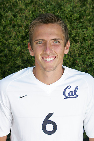 Cal Men's Soccer Head Shots