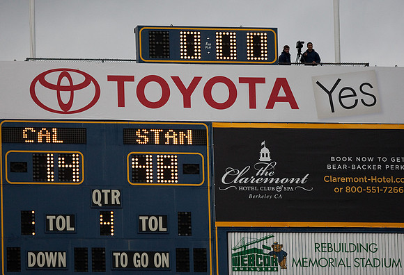 Cal Football vs Stanford 113th Big Game