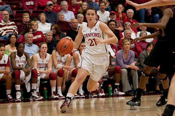 NCAA WOMEN'S BASKETBALL 2011 - Jan 22- USC at Stanford