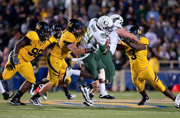 Cal Football vs Oregon