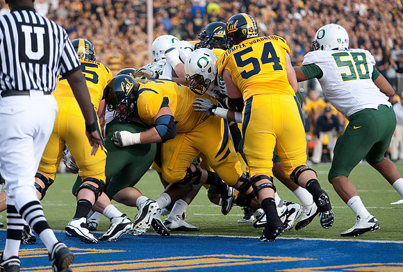 Cal Football vs Oregon