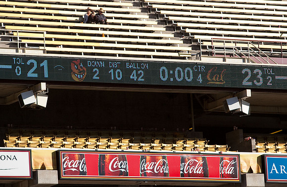 Cal Football vs ASU