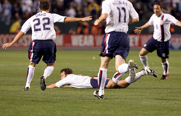 Brad Davis, Pat Noonan, Ramiro Corrales and Eddie Robinson