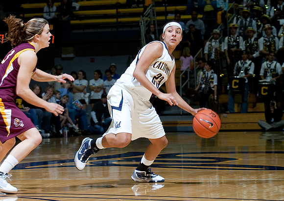 Cal Women's Basketball vs Arizona State.