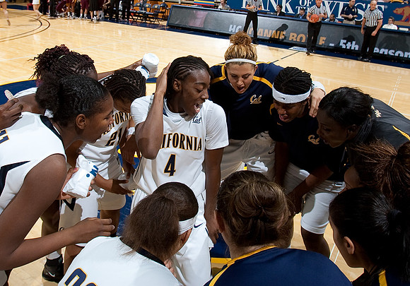 Cal Women's Basketball vs Arizona State.