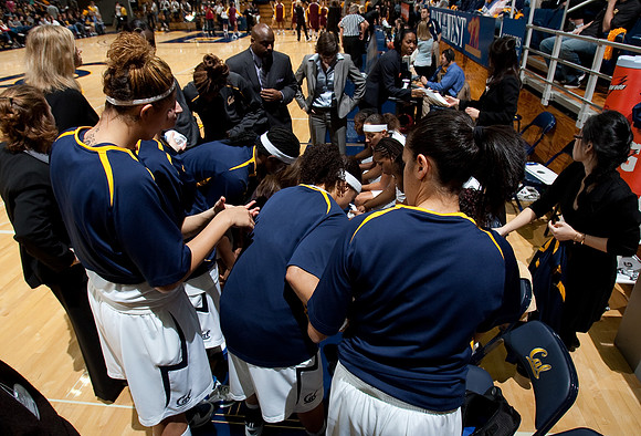 Cal Women's Basketball vs Arizona State.