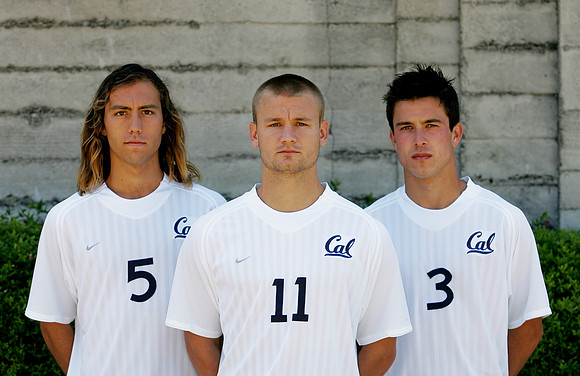 Cal Men's Soccer Head Shots