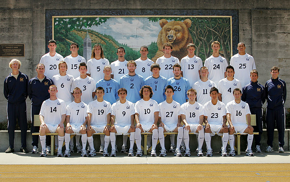 Cal Men's Soccer Head Shots