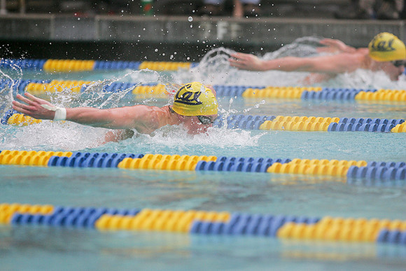 Cal Men's Swimming vs USC