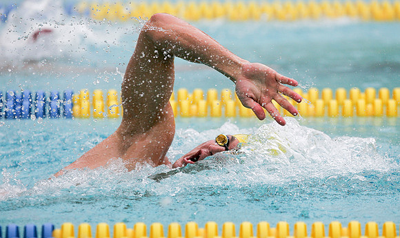 Cal Men's Swimming vs USC