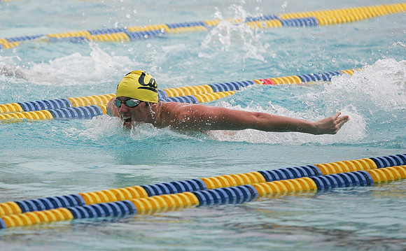 Cal Men's Swimming vs USC