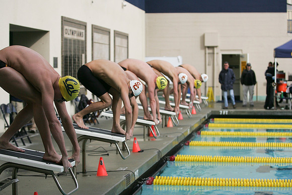 Cal Men's Swimming vs USC
