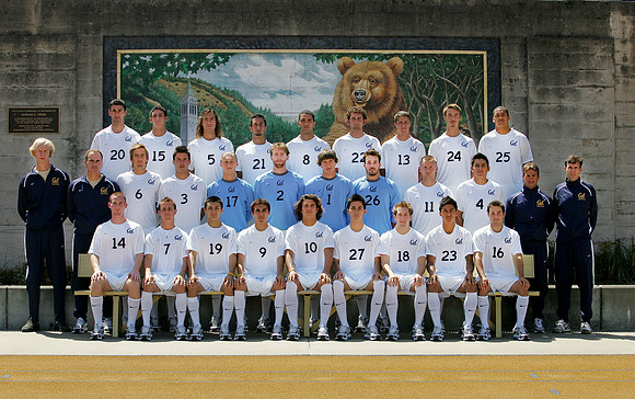 Cal Men's Soccer Head Shots