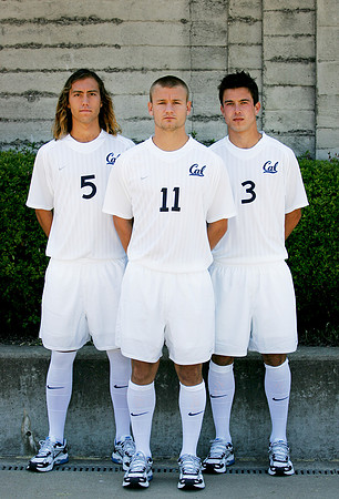 Cal Men's Soccer Head Shots